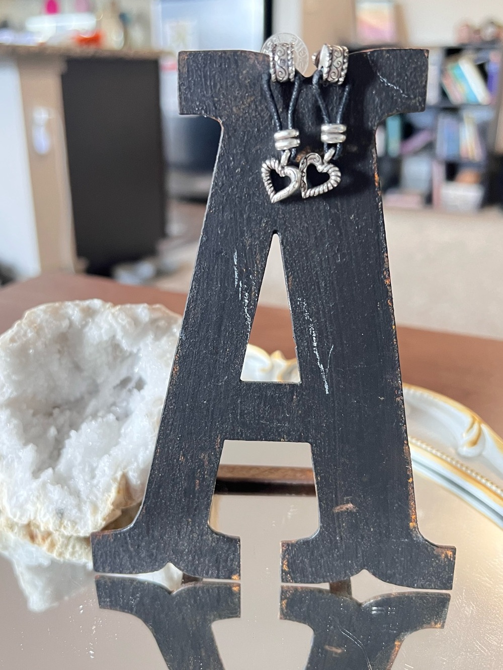Brighton Heritage Heart Drop Earrings